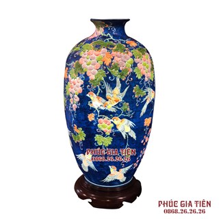 Đèn sứ thấu quang cao bách hỷ 60cm