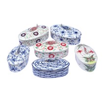 Hộp đựng bánh mứt kẹo - 6 chiếc - dài 15cm